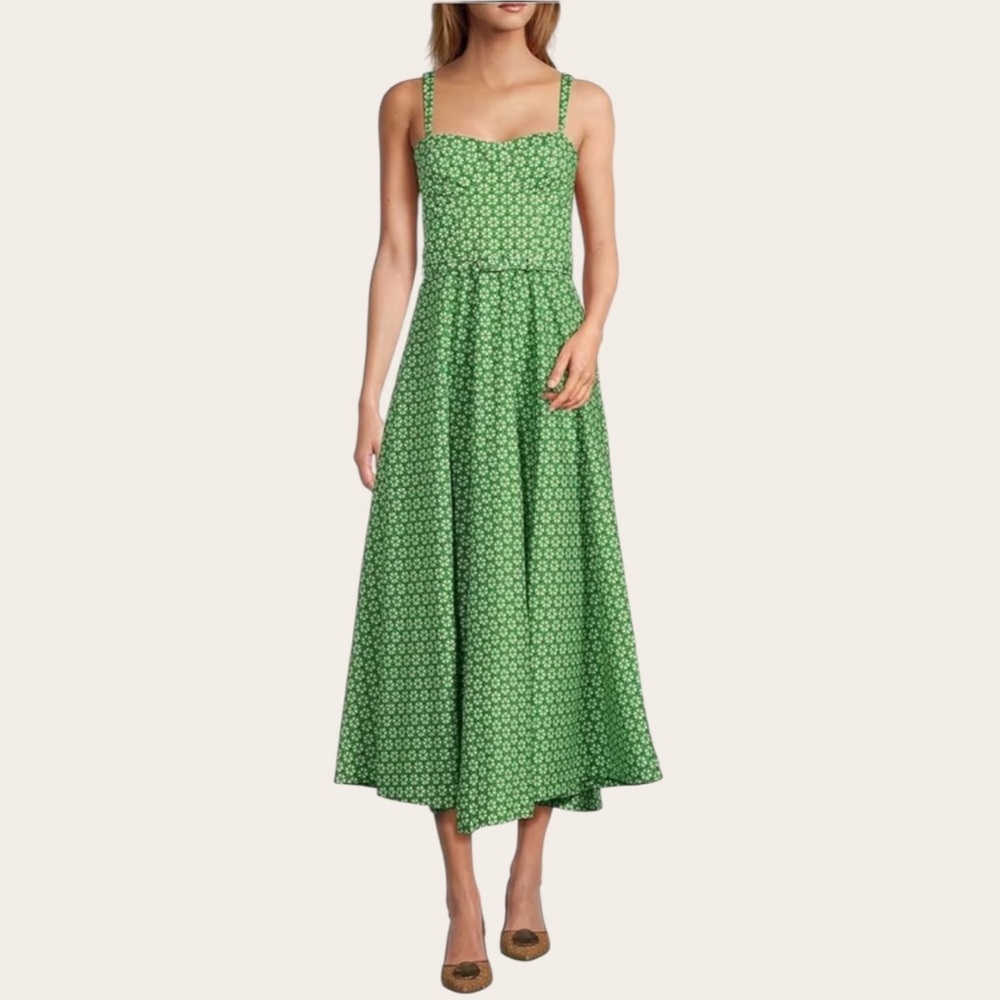 Antonio Melani Style by Simkins Margo Sweetheart Sleeveless Maxi Dress Green NWT - Picture 15 of 16